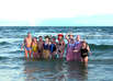 Eisbaden in der Ostsee Eisbaden in der Ostsee