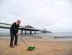 Beach-Golfen am Ostsee-Strand von Usedom (Foto © Usedom Tourismus GmbH)