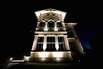 Lichtinstallation an der Villa Irmgard auf Usedom (Foto: Ulrich Faust/UTG)