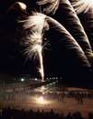 Feuerwerk am Ostsee-Strand in Mecklenburg-Vorpommern (Foto © VMO/Legrand)