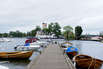 Hafen von Västervik in Schweden an der Ostsee Hafen von Västervik in Schweden an der Ostsee