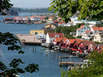 Fjällbacka an der schwedischen Westküste Fjällbacka an der schwedischen Westküste
