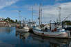 Hafen von Grisslehamn an der Ostsee in Schweden