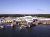 Fährhafen von Kapellskär an der Ostsee in Schweden Fährhafen von Kapellskär an der Ostsee in Schweden