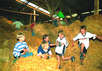 Jugendreisen Holstein: Toben im Stroh (Foto: Hans-Dietrich Habbe/Arbeitsgemeinschaft Urlaub auf dem Bauernhof in SH e.V./na-sh)