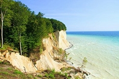 Kreideküste auf der Ostsee-Insel Rügen