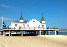 Seebrücke in Ahlbeck/Usedom (Foto: Peter Reinhard)