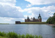 Schloss kalmar an der Ostseeküste Schwedens
