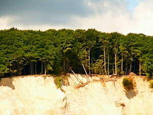 Erosion an der Rügener Steilküste
