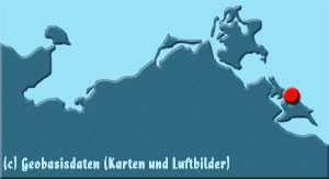 Seebad &Uuml;ckeritz / Insel Usedom (Quelle: Geobasisdaten siehe Impressum)