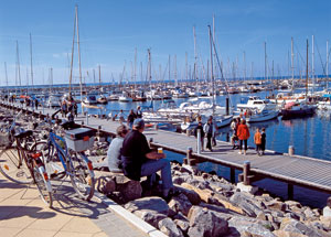 Yachthafen K&uuml;hlungsborn (Foto: Touristik-Service K&uuml;hlungsborn)