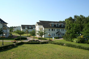 Blick in die Appartementanlage D&uuml;nenpark Binz (Foto: D&uuml;nenpark)