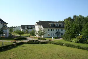 Blick in die Appartementanlage Dünenpark Binz (Foto: Dünenpark)
