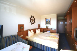 Kapit&auml;nszimmer im Hotel Seeklause