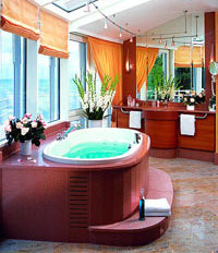 Whirl-Wanne im Travel Charme Strandhotel Bansin (Foto: Travel Charme)