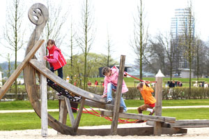 Wikingerspielplatz auf der Landesgartenschau S-H (Foto: lgsh)