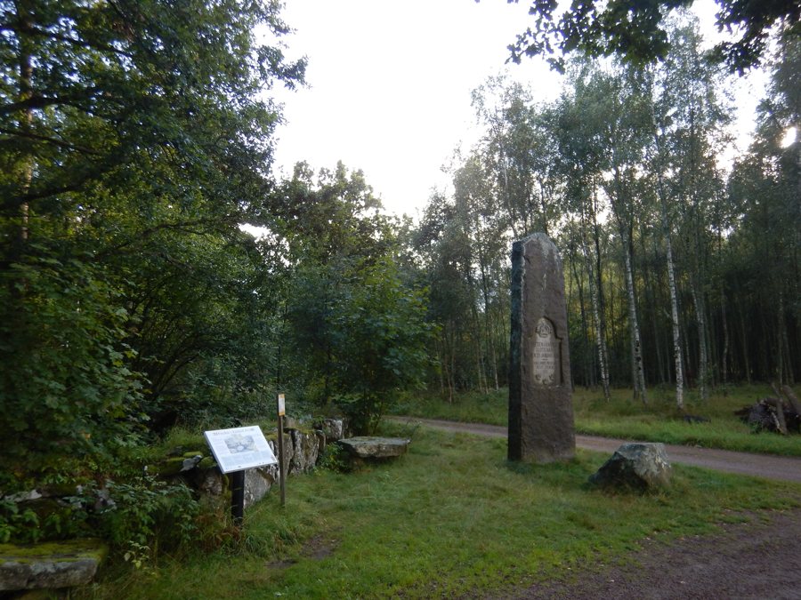 File:Treaty of Knäred Memorial Stone, Sjöared, Halland, Sweden (3) - August 2017.jpg