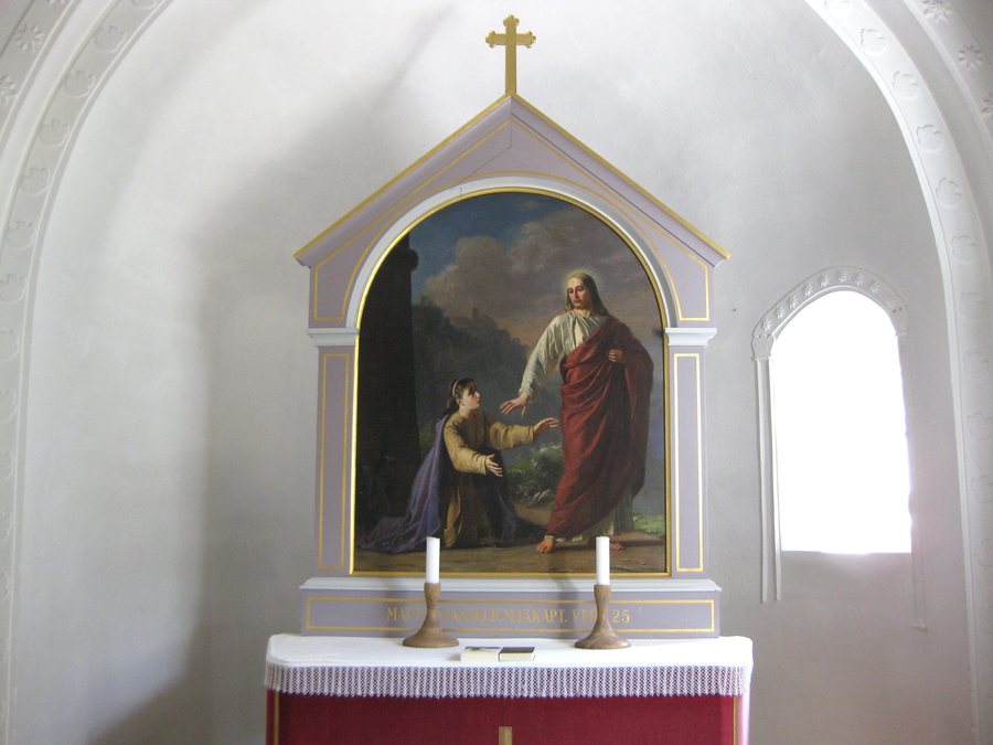 File:Bornholm - Pedersker - Sankt Peders Kirke - alter.jpg