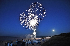 Strandfeuerwerk in Karlshagen