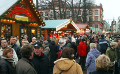 Rostocker Weihnachtsmarkt (Foto: Tourismuszentrale Rostock und Warnemünde)