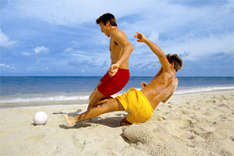 Beach-Soccer-Cup an der Ostsee (Foto: Ostsee-Holstein-Tourismus)