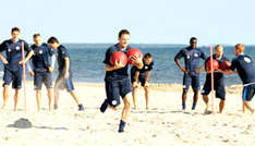 Trainingslager des VfL Wolfsburg auf der Insel Usedom (Foto: UTG)