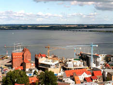 Baustelle des OZEANEUMs in Stralsund (Foto: Koslik/Hansestadt Stralsund)