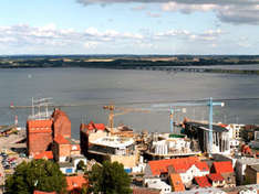 Baustelle des OZEANEUMs in Stralsund (Foto: Koslik/Hansestadt Stralsund)