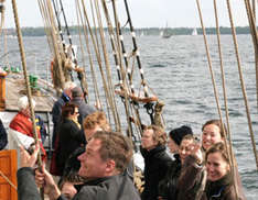 Gäste-Segeln auf der Flensburger Förde (Foto: Tourismusregion Flensburger Förde)