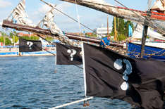 Traditionssegler Black Flag