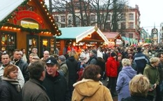 Rostocker Weihnachtsmarkt (Foto © Tourismuszentrale Rostock & Warnemünde)