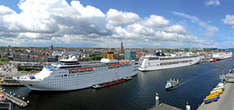 Kreuzfahrthafen Kiel (Foto © Kiel-Marketing/hfr W. Schumacher)