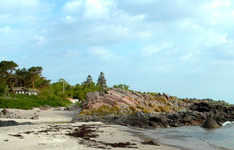 Strand bei Sandkås auf der Insel Bornholm