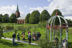 Landskrona am Öresund in Schweden