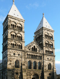 Der Dom zu Lund in Schweden