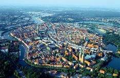 Blick auf Lübeck