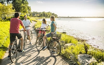 Radeln an der Kieler Bucht