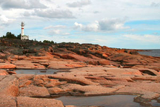 Örnsköldsvik Skagsudde Ostsee Schweden Norrland