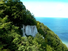 Blick vom Königsstuhl auf die Ostsee