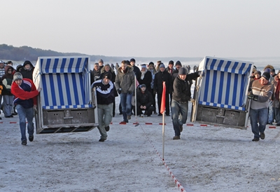 Winterstrandkorbfest in Zinnowitz