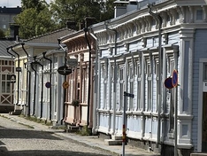 Die Altstadt von Rauma - UNESCO-Welterbe