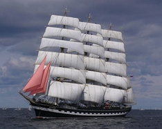 Das Segelschulschiff Kruzenshtern