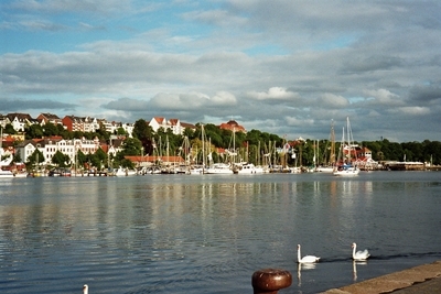 Blick auf Flensburg