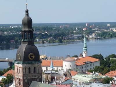 Blick auf Riga