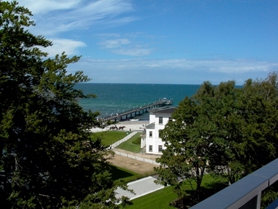 Blick zur Seebrücke von Heiligendamm