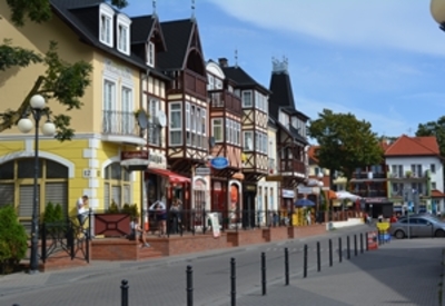 Mielno, Uferstraße