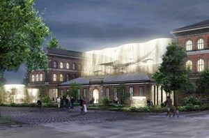 Modell des künftigen Naturhistorischen Museums Kopenhagen