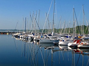 Marina Weiße Wieck Boltenhagen an der Ostsee