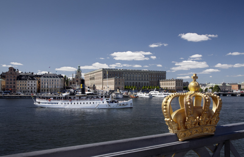 Das Königliche Schloss in Stockholm