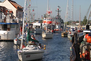 Bootskorso bei den Ueckermünder Hafftagen